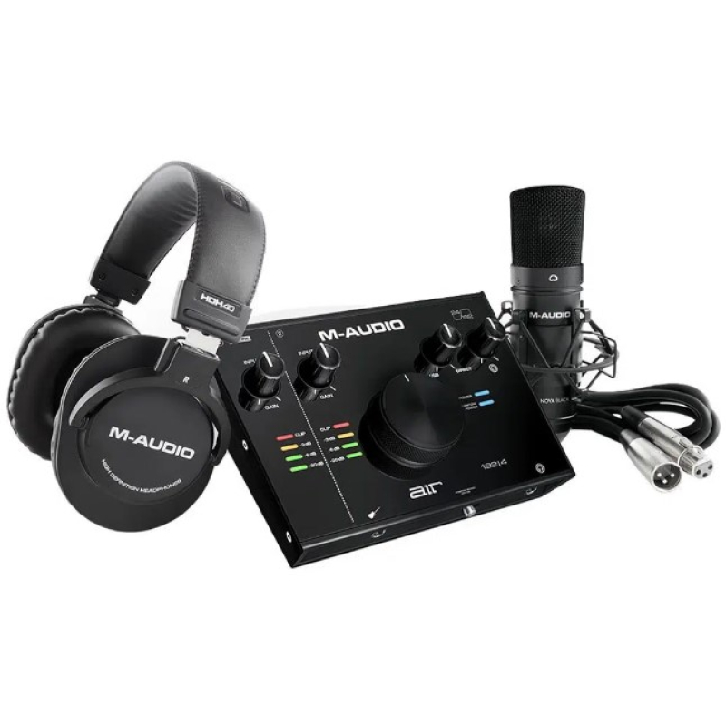 M-audio air 192 | 4 vocal studio pro recording pack with mic & headphones air192x4spro